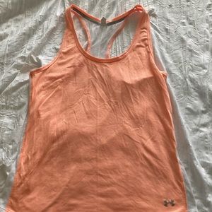 Orange Under Armour Tank